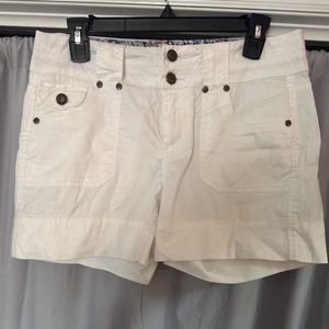 One love white shorts.